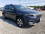 2019 Blue Shade Pearl Jeep Cherokee Limited 4x4 #134072250