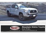 2019 Cement Gray Toyota Tacoma SR5 Double Cab 4x4 #134072225