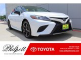 2019 Midnight Black Metallic Toyota Camry XSE #134099428