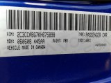 2019 300 Color Code for Ocean Blue Metallic - Color Code: PBM