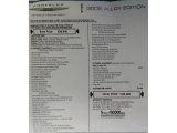 2019 Chrysler 300 S Window Sticker