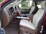 2019 Ram 3500 Laramie Mega Cab 4x4 Mountain Brown/Light Frost Beige Interior