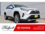 2019 Blizzard White Pearl Toyota RAV4 Limited #134139364