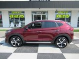 Ruby Wine Hyundai Tucson in 2017