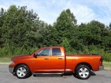 Sunburst Orange Pearl Dodge Ram 1500 in 2009