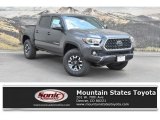 2019 Magnetic Gray Metallic Toyota Tacoma TRD Off-Road Double Cab 4x4 #134160803