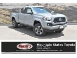 2019 Cement Gray Toyota Tacoma TRD Sport Double Cab 4x4 #134160802