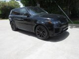 Santorini Black Metallic Land Rover Range Rover Sport in 2019