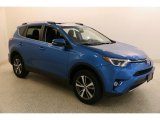 2016 Electric Storm Blue Toyota RAV4 XLE #134189282