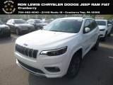 Pearl White Jeep Cherokee in 2019