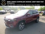 2019 Velvet Red Pearl Jeep Cherokee Limited 4x4 #134189084
