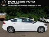 2019 Oxford White Ford Fusion S #134209343