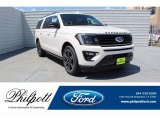 2019 White Platinum Metallic Tri-Coat Ford Expedition Limited Max #134209419