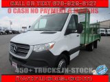 2019 Arctic White Mercedes-Benz Sprinter 4500 Cab Chassis #134209477