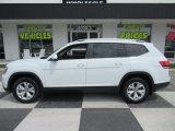 2018 Pure White Volkswagen Atlas SE 4Motion #134209465