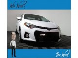 2015 Super White Toyota Corolla S Plus #134228999