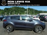 2020 Pacific Blue Kia Sportage EX AWD #134266989