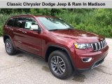 2019 Velvet Red Pearl Jeep Grand Cherokee Limited 4x4 #134267106