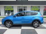 2018 Electric Storm Blue Toyota RAV4 XLE #134267080