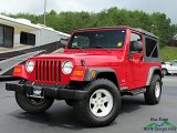2004 Flame Red Jeep Wrangler Unlimited 4x4 #134283812