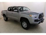 2017 Silver Sky Metallic Toyota Tacoma SR Double Cab 4x4 #134289606