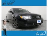 2004 Brilliant Black Audi A4 1.8T quattro Sedan #134304167