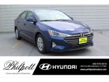 2020 Lakeside Blue Hyundai Elantra SE #134304312