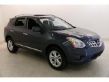 Graphite Blue Nissan Rogue in 2013