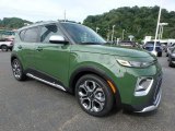 Undercover Green Kia Soul in 2020