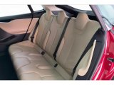 2013 Tesla Model S P85 Performance Rear Seat