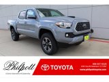 2019 Cement Gray Toyota Tacoma TRD Sport Double Cab 4x4 #134337730