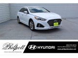 2019 Quartz White Pearl Hyundai Sonata Limited #134337722