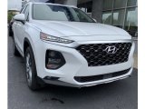 2020 Quartz White Hyundai Santa Fe SEL AWD #134337623