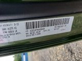 2019 Challenger Color Code for F8 Green - Color Code: PFQ
