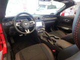 2019 Ford Mustang California Special Convertible Ebony w/Miko Suede and Red Accent Stitching Interior