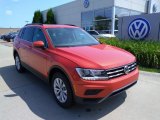 2019 Habanero Orange Metallic Volkswagen Tiguan SE 4MOTION #134420329