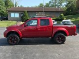 Lava Red Nissan Frontier in 2017