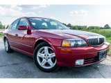 Autumn Red Metallic Lincoln LS in 2002