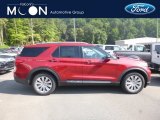 2020 Rapid Red Metallic Ford Explorer Limited 4WD #134486625
