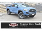 2019 Cavalry Blue Toyota Tacoma TRD Off-Road Double Cab 4x4 #134505246