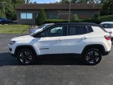 Bright White Jeep Compass in 2017