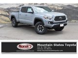 2019 Cement Gray Toyota Tacoma TRD Off-Road Double Cab 4x4 #134541485