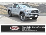 2019 Cement Gray Toyota Tacoma TRD Off-Road Double Cab 4x4 #134541482