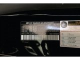2019 SLC Color Code for Black - Color Code: 040