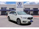 2019 White Diamond Pearl Acura MDX Advance #134559820