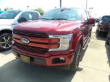 2019 Ruby Red Ford F150 Lariat SuperCrew 4x4 #134602136