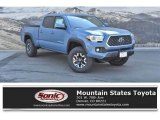 2019 Cavalry Blue Toyota Tacoma TRD Off-Road Double Cab 4x4 #134601914