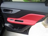 2020 Jaguar F-PACE 25t Checkered Flag Edition Door Panel