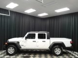 2020 Bright White Jeep Gladiator Sport 4x4 #134623086