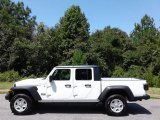 2020 Bright White Jeep Gladiator Sport 4x4 #134623083